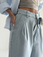 شلوار برمودا پیله ای کد 101894 - Image 2