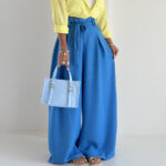 شلوار بنددار آنجلا کد 101916