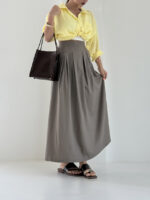 دامن لینن نوشین کد 101915 - Image 7