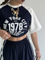 ست تیشرت و شلوار NEW YORK کد 160804 - Image 14