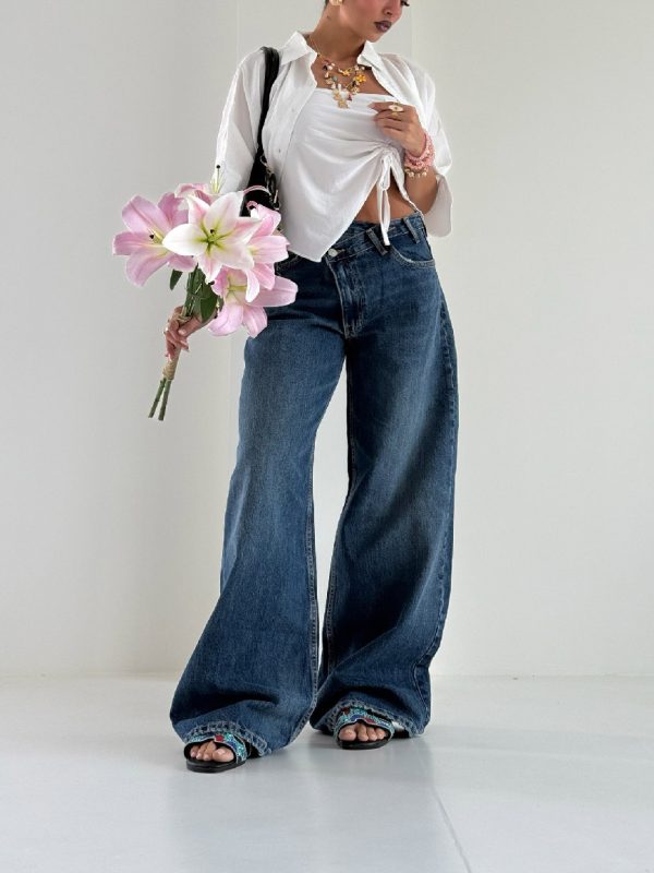 شلوار جین ZARA ORIGINAL کد 101932