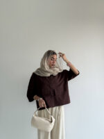 شومیز طرح جیب کد 220589 - Image 9