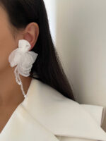 گوشواره مرواریدی کد 310532 - Image 4