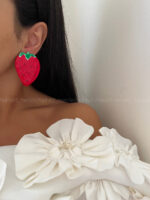 گوشواره توت فرنگی کد 310559
