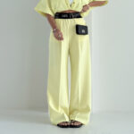 شلوار کمرکش QUZU کد 101940