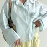 شومیز سنجاق دار کد 220606