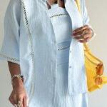 ست 3 تیکه دکلته و دامن کد 160818