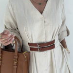 پیراهن جلو دکمه کد 240166