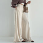 شلوار کرپ پیله ای کد 101955