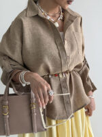 شومیز تک جیب کد 220612 - Image 7
