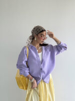 شومیز تک جیب کد 220612 - Image 2