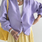 شومیز تک جیب کد 220612