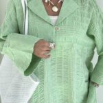 پیراهن بلند یقه مردانه کد 240169