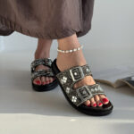 صندل فول نگین کد 141063