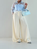 شلوار کرپ پیله ای کد 101955 - Image 12