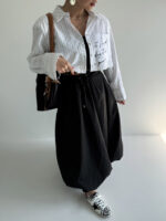 شومیز نیمتنه راه راه کد 220616 - Image 4