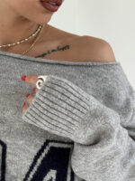 دورس بافت یقه باز کد 200811 - Image 2