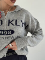 دورس بافت نیم زیپ کد 200807 - Image 3