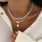 گردنبند مرواریدی کد 310580