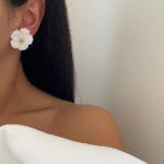 گوشواره طرح گل کد 310618