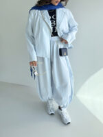 ست کت و شلوار طرح جیب کد 160834 - Image 3