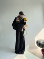 ست دورس و شلوار نیم زیپ کد 160827 - Image 4