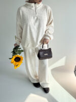 ست دورس و شلوار نیم زیپ کد 160827 - Image 3