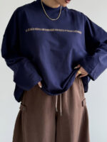 بلوز یقه گرد چاپدار کد 200875 - Image 7