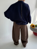 بلوز یقه گرد چاپدار کد 200875 - Image 8