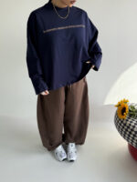 بلوز یقه گرد چاپدار کد 200875 - Image 9