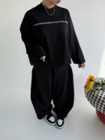 بلوز یقه گرد چاپدار کد 200875 - Image 17