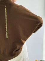 بلوز یقه گرد چاپدار کد 200875 - Image 2