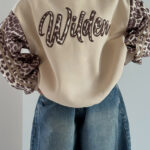 دورس آستین پلنگی کد 200887