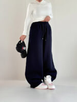 شلوار دورس بگ کمر کش بالنی کد 102027 - Image 10