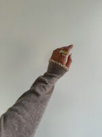 بلوز کشبافت یقه دوزی کد 200911 - Image 4