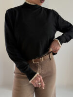 بلوز کشبافت یقه دوزی کد 200911 - Image 13