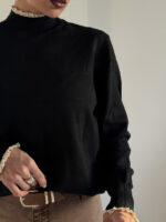 بلوز کشبافت یقه دوزی کد 200911 - Image 14