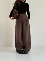 شلوار کتان کمر سگک 102017 - Image 3