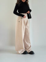 شلوار کتان کمر سگک 102017 - Image 5