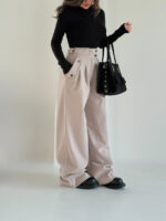 شلوار کتان کمر سگک 102017 - Image 8