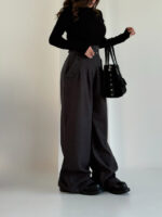 شلوار کتان کمر سگک 102017 - Image 10