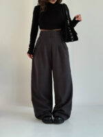 شلوار کتان کمر سگک 102017 - Image 11