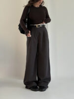 شلوار کتان کمر دوبل کد 102013 - Image 10