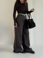 شلوار کتان کمر دوبل کد 102013 - Image 11