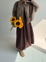 کت جیر زیپ مخفی کد 120371 - Image 8