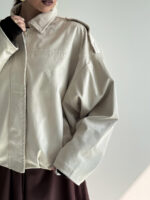 کت جیر زیپ مخفی کد 120371 - Image 4