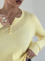 بلوز دکمه دار HENLEY کد 200918 - Image 2