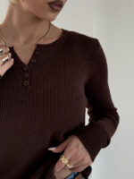 بلوز دکمه دار HENLEY کد 200918 - Image 8