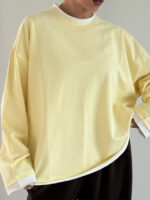 بلوز آستین بلند باکسی کد 200876 - Image 7