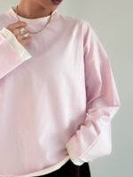 بلوز آستین بلند باکسی کد 200876 - Image 10